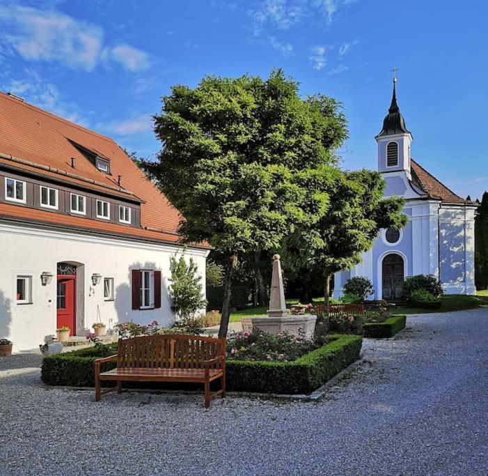 Ferienwohnung Gutshof In Seenaehe Dießen am Ammersee Buitenkant foto