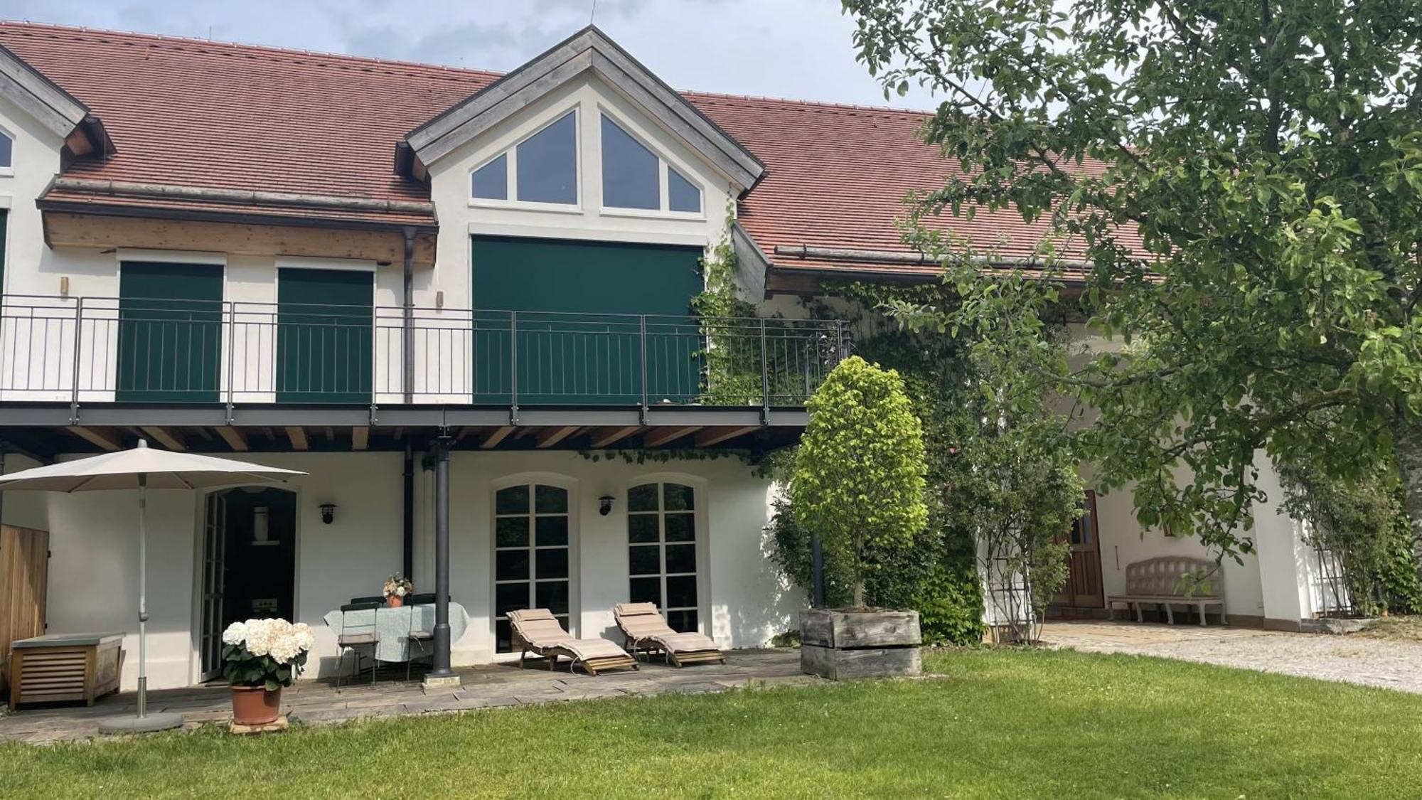 Ferienwohnung Gutshof In Seenaehe Dießen am Ammersee Buitenkant foto